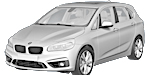 BMW F45 P1CA4 Fault Code